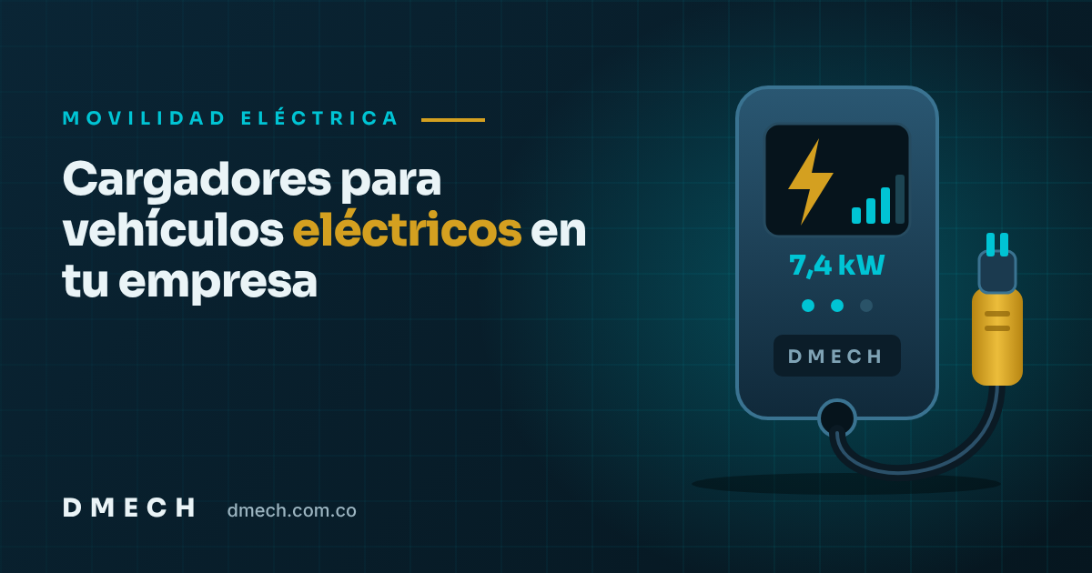 Cargadores para vehículos eléctricos en empresas del Valle del Cauca