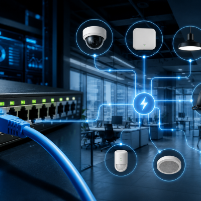 Tu cableado ya no solo lleva datos: también está cargando tu oficina